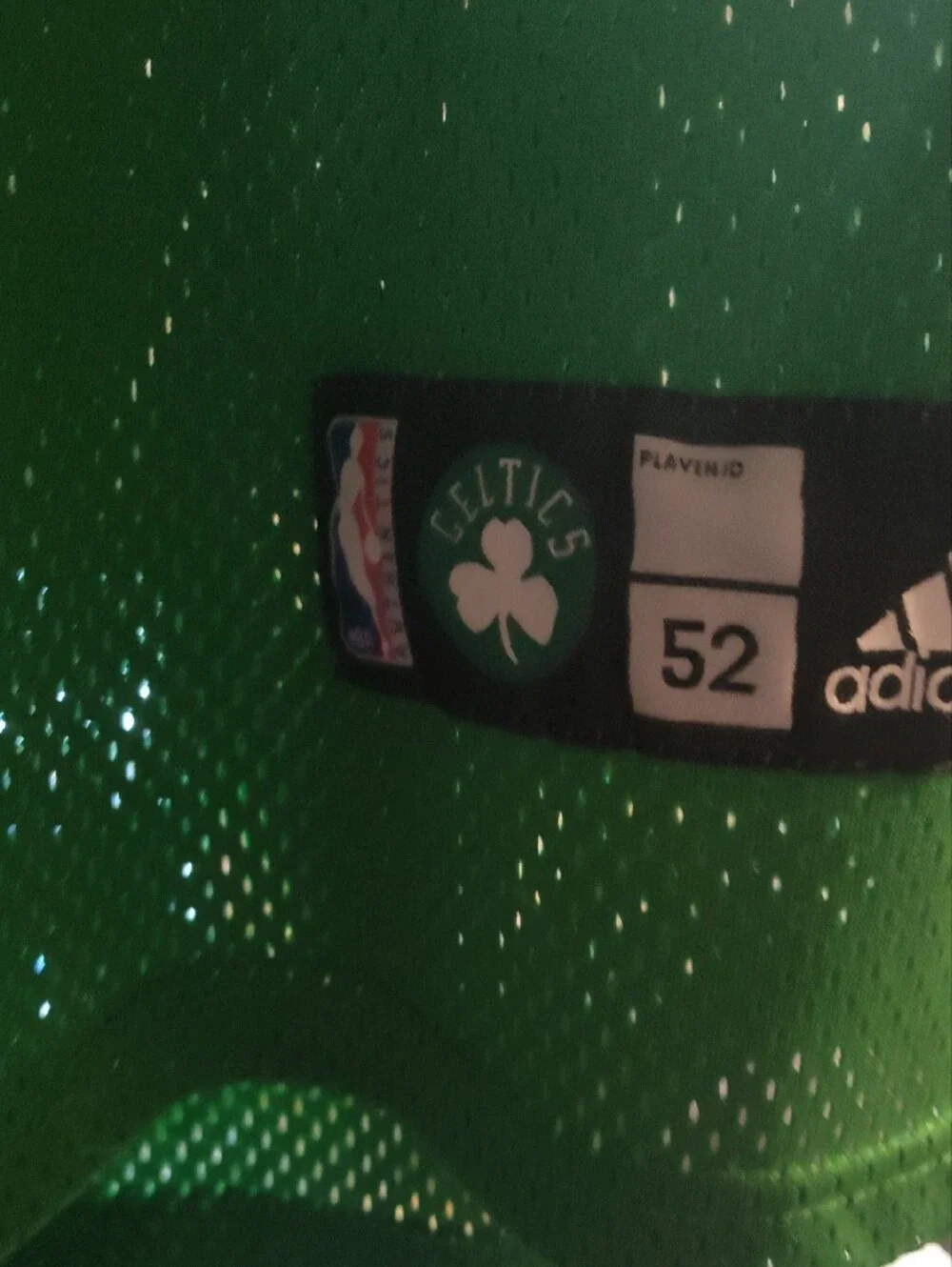 adidas Green and White Boston Celtics #36 Basketball Jersey